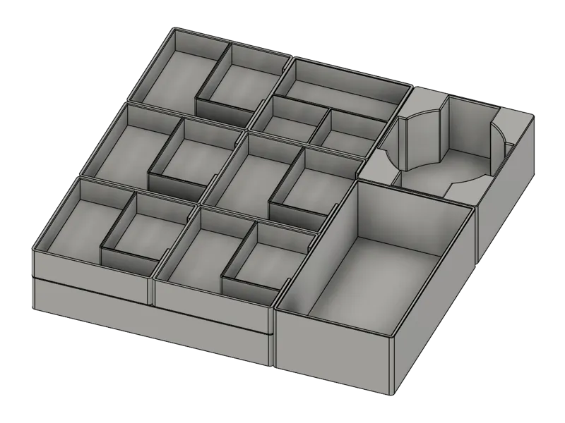 El Grande Board Game Insert
