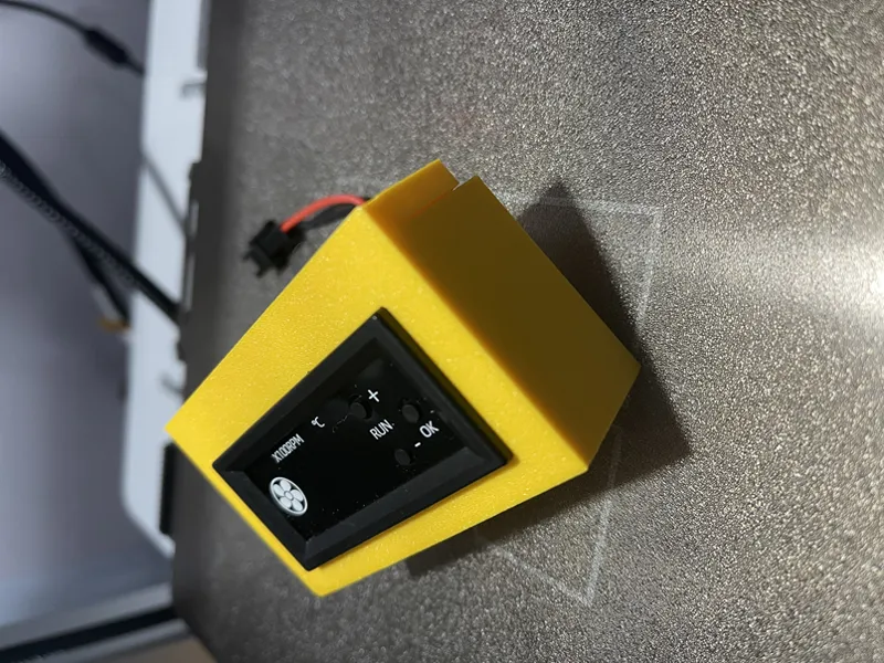 Box fan speed control