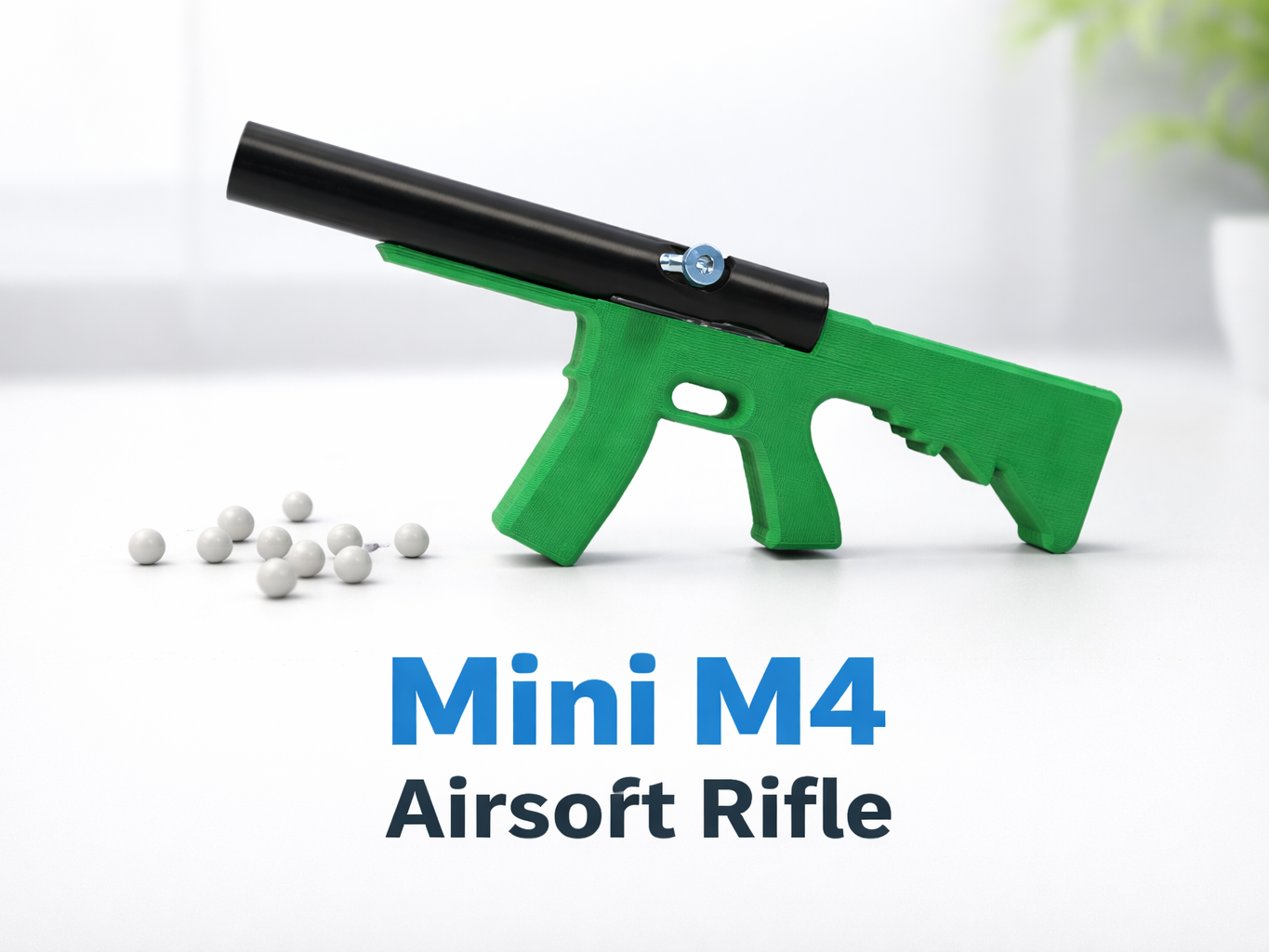 M4 Airsoft rifle (working) (toy)