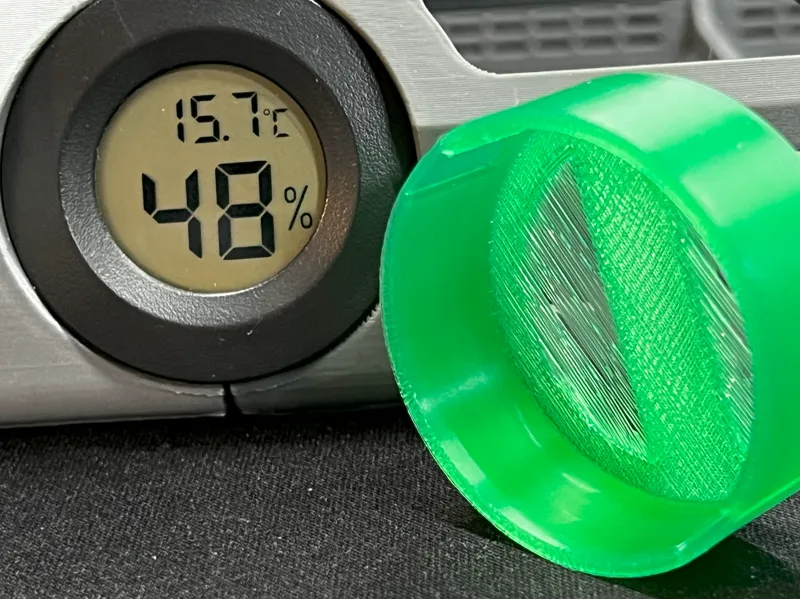 Hygrometer mount