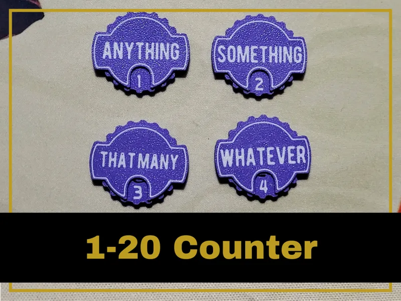 Whatever, Anything, Something & That many counters