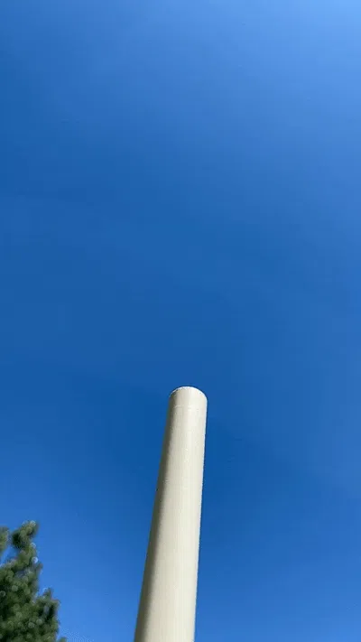 Launchable Whistling Mortar