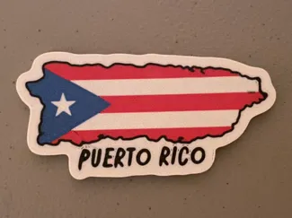 Puerto Rico Flag Magnet