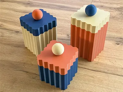 GEOMETRIC JAR SET
