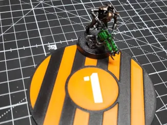 Kill Team Objective Marker with control range