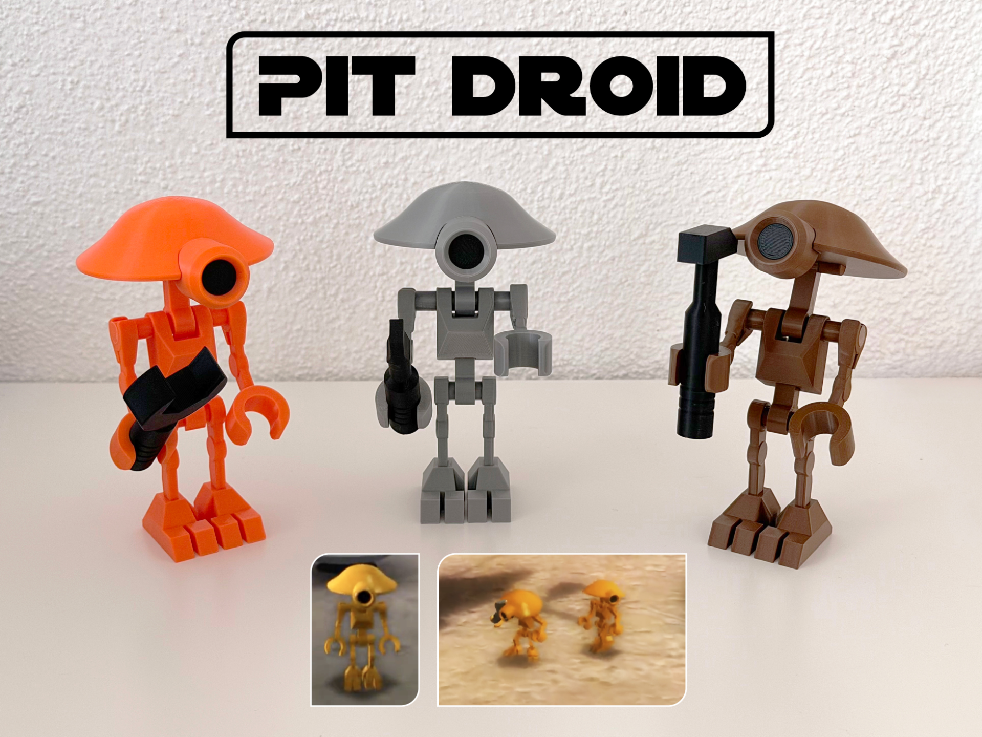 Star Wars Classic Pit Droid ~13cm 