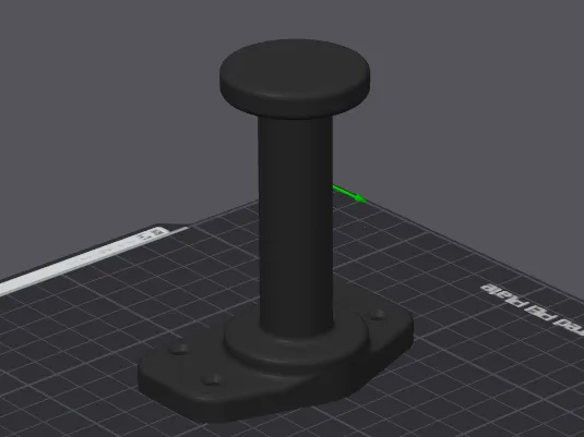 Spool wall mount