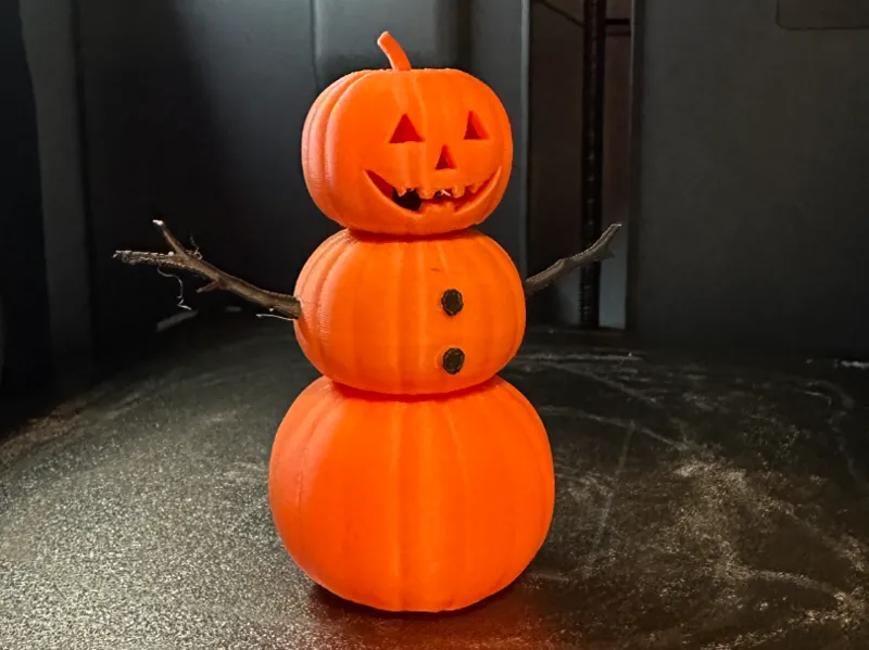 Snowman O'Lantern