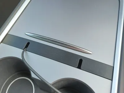 Tesla Center Console Cable Passthrough