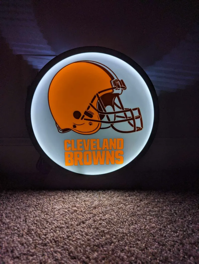 Cleveland Browns Logo Lightbox