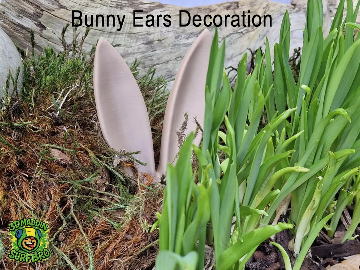 Bunny Ears Decoration - Free 3D Print Model - MakerWorld