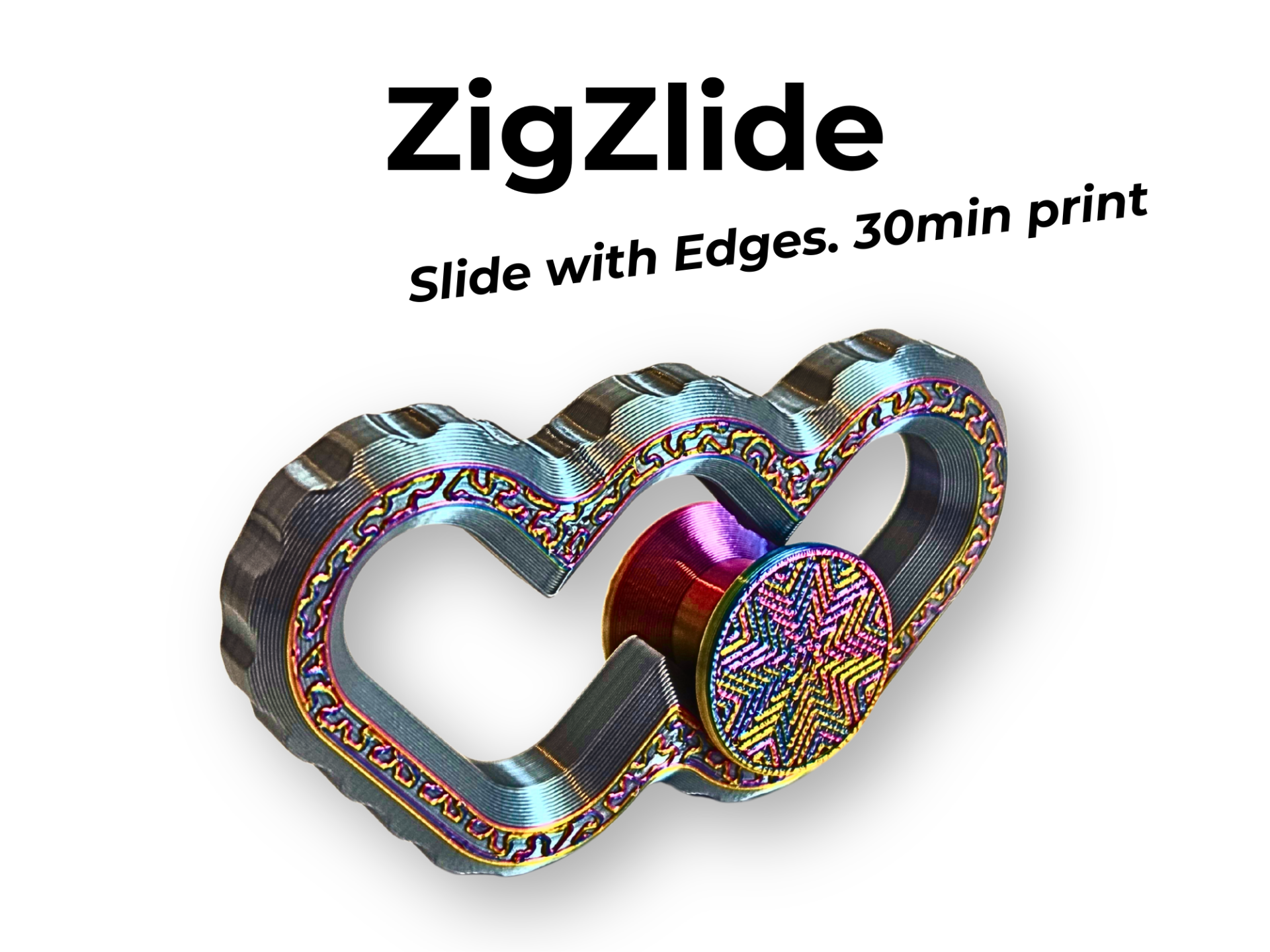 ZigZlide — Slide with edges. 30min print