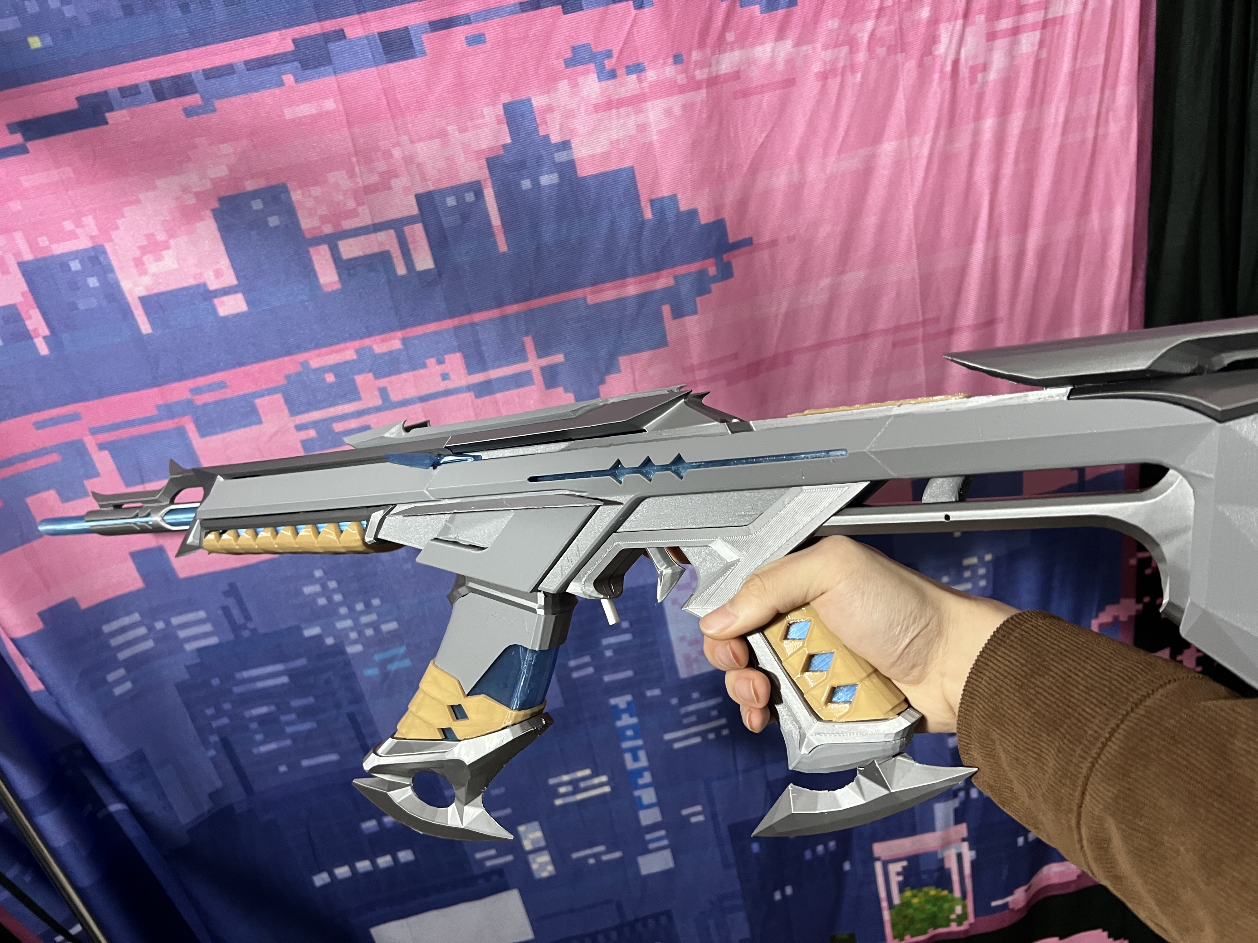 Miniatura 7 do modelo 3D 无畏契约塑水宗 已适配p1a1 无需五金和ams  全可动灯光玩具模型 超详细安装指南 超简单安装