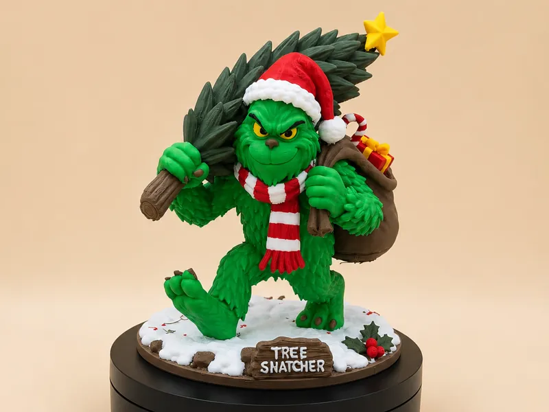 The Tree Snatcher Grinch