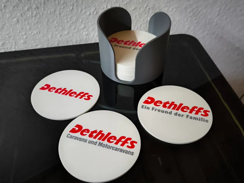 Dethleffs Glasuntersetzer