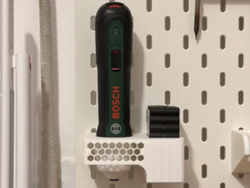 Soporte Bosch PushDrive + Puntas para IKEA Skadis