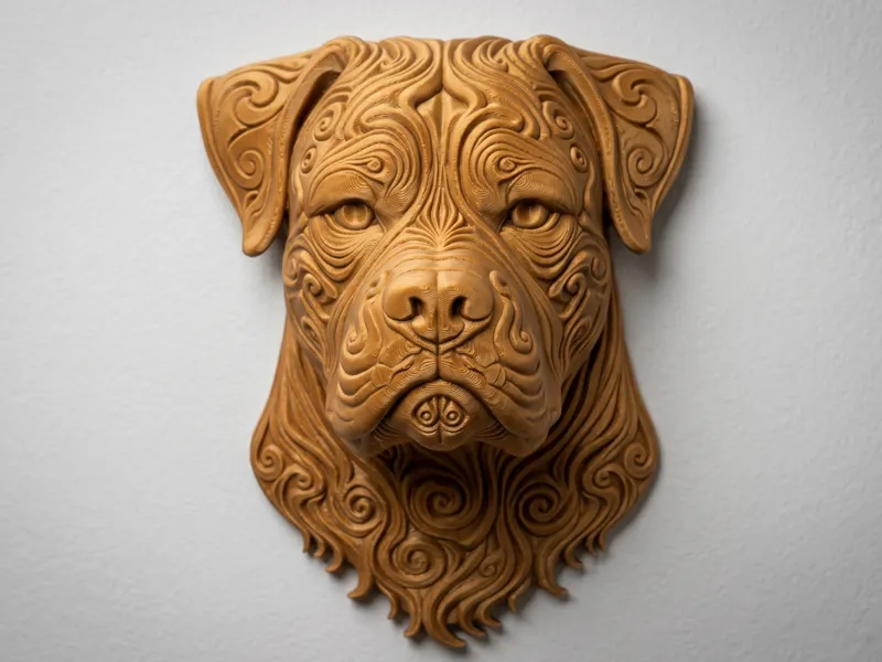 Bulldog americano - Arte de pared