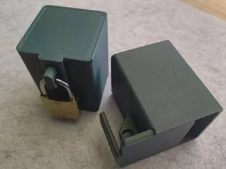 lock and box