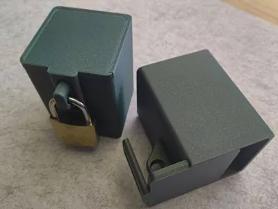 lock and box
