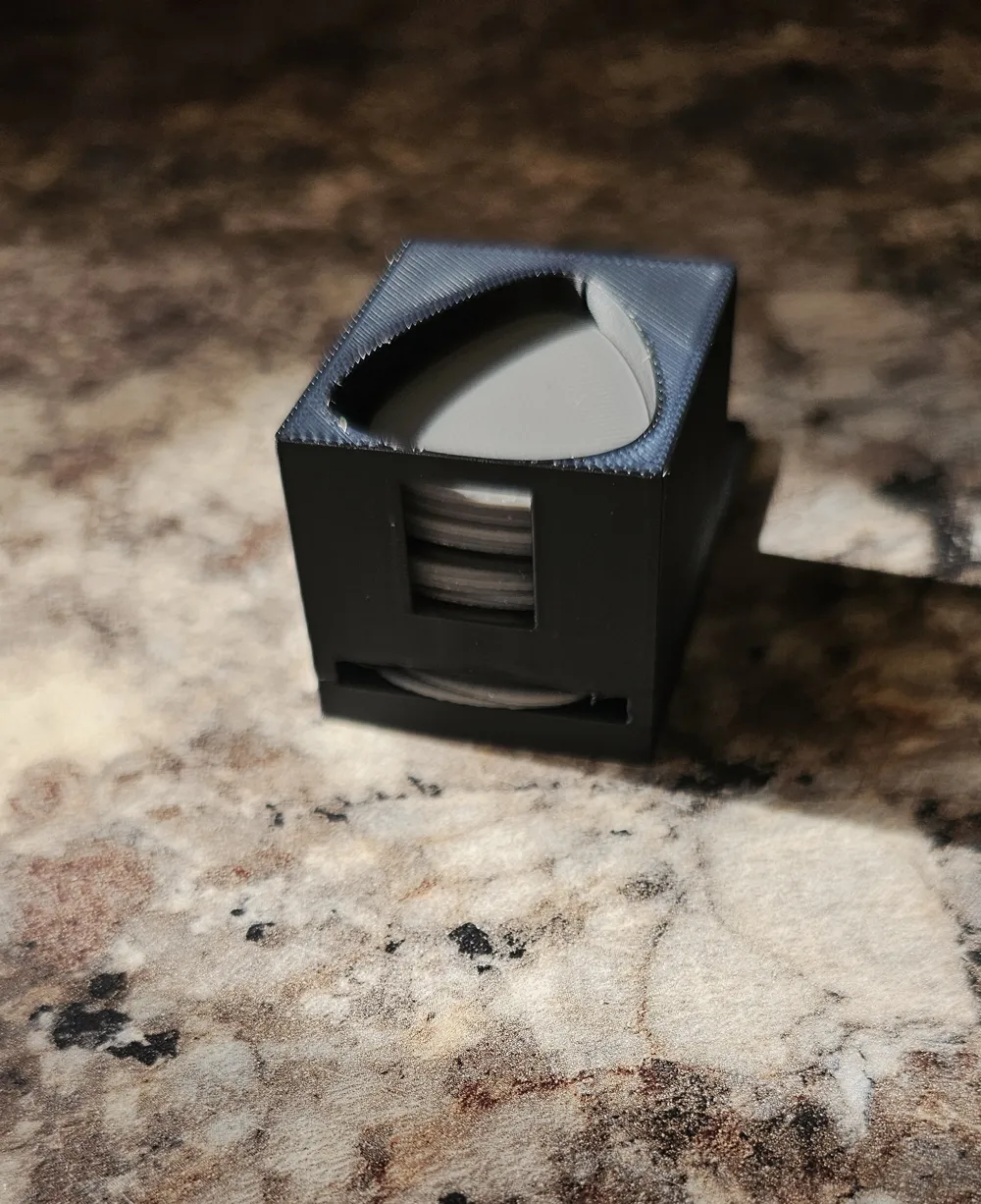 Simple Guitar Pick Dispenser by JAKEX MakerWorld Download Free 3D Models