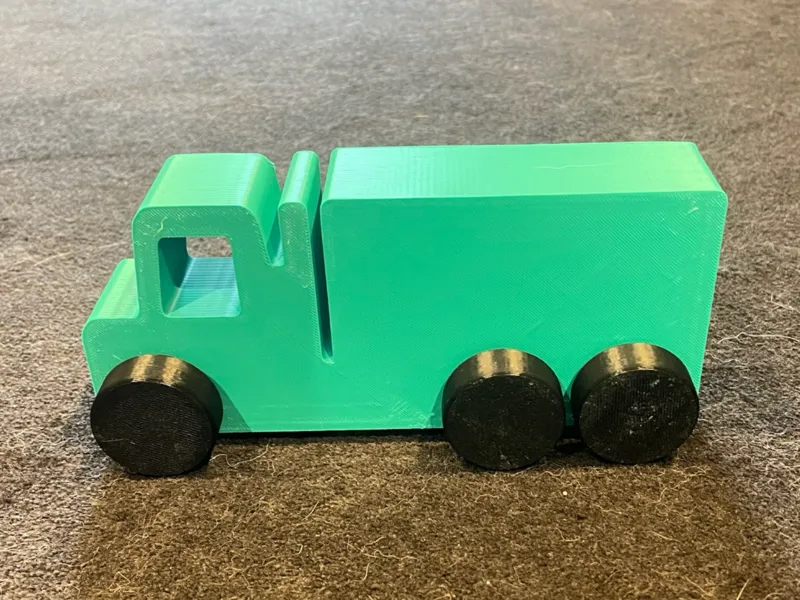 Push Toy - Truck Rigid