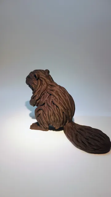 Modelo para impresión 3D: Wurzelbiber "Flussknabberer" verflochtenes Holz — vista de referencia 5