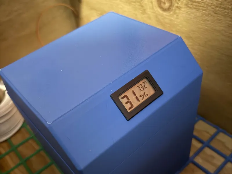 Gridfinity Double Spool Filament Box