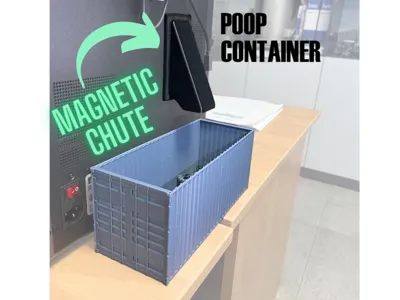 MAGNETIC Poop Chute & Container