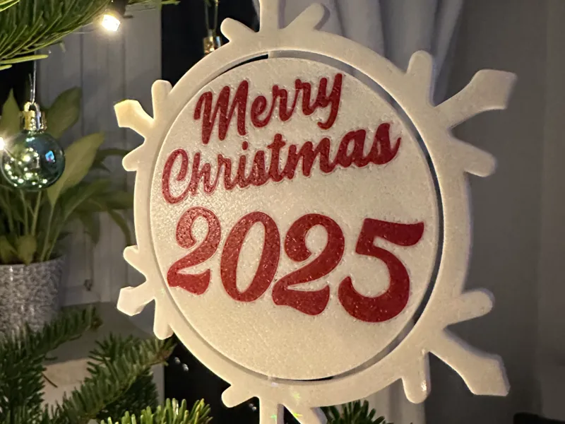 Weihnachtsbaumkugel drehbar 