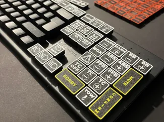 SimRacing Key Caps 