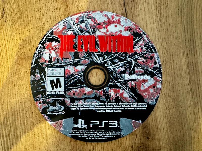 Hueforge-DVD Ø170 mm – The Evil Within (PS3)