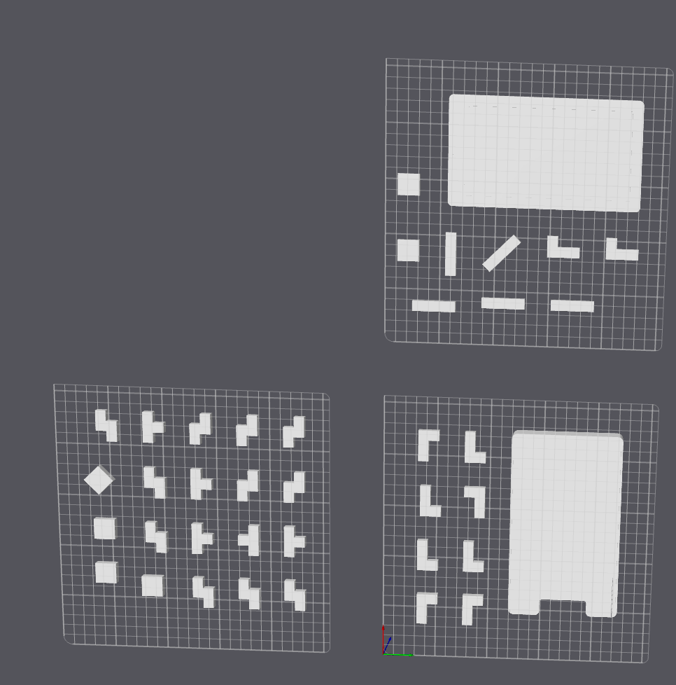 Miniatura 6 do modelo 3D Tetris puzzle