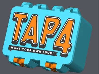 Tap4 Card Game Box — SnapLock Edition