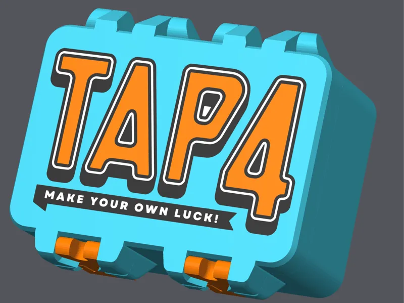 Tap4 Card Game Box — SnapLock Edition