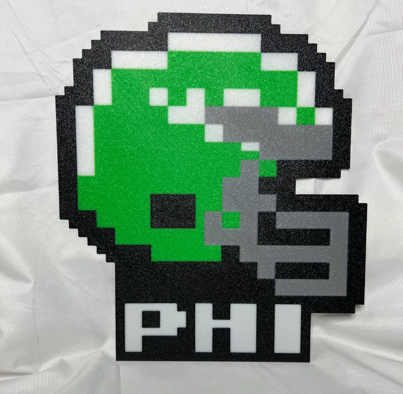 Philadelphia Eagles Tecmo Super Bowl Light Box