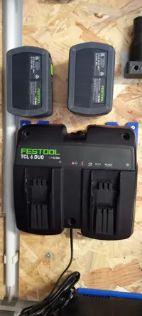 Support mural chargeur Festool TCL6 Duo — photo 3