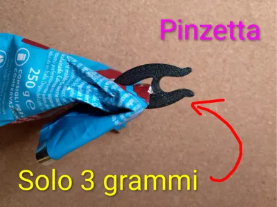 tweezers-bag clip tweezer