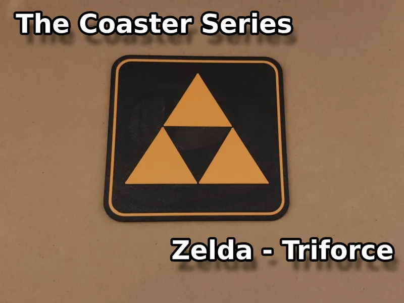 Untersetzer-Serie: Zelda - Triforce