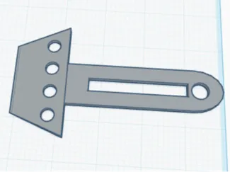 Low angle scraping tool for bed or other uses.