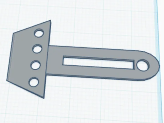Low angle scraping tool for bed or other uses.