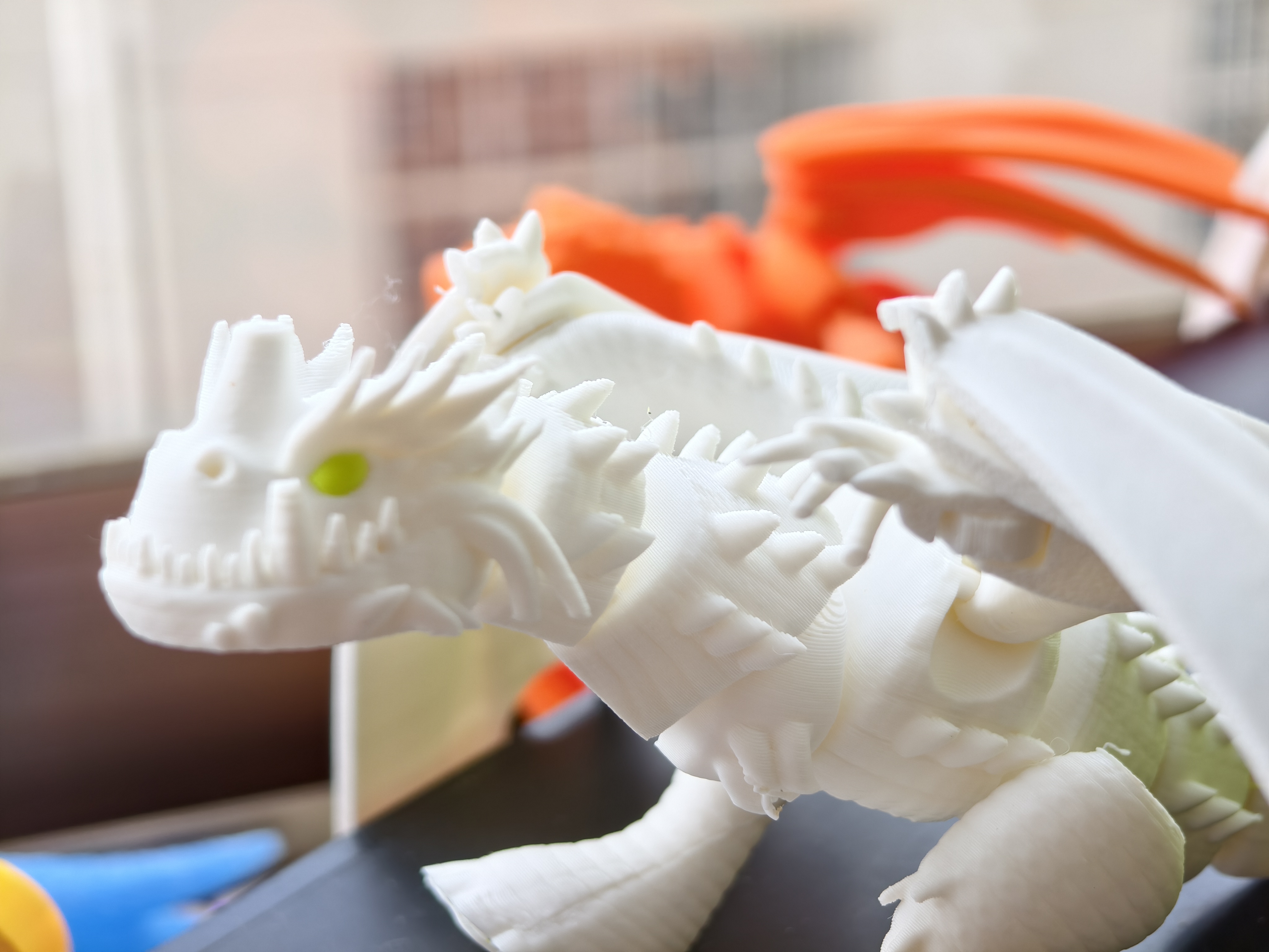 Miniatura 2 do modelo 3D 驯龙高手，雪幽灵，无需支撑MINI可打