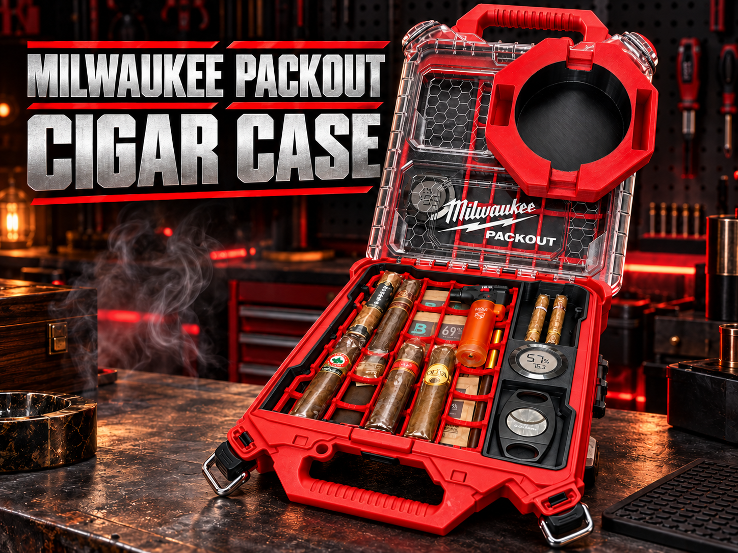 Milwaukee PACKOUT Cigar Humidor Insert 48-22-8436 - 1