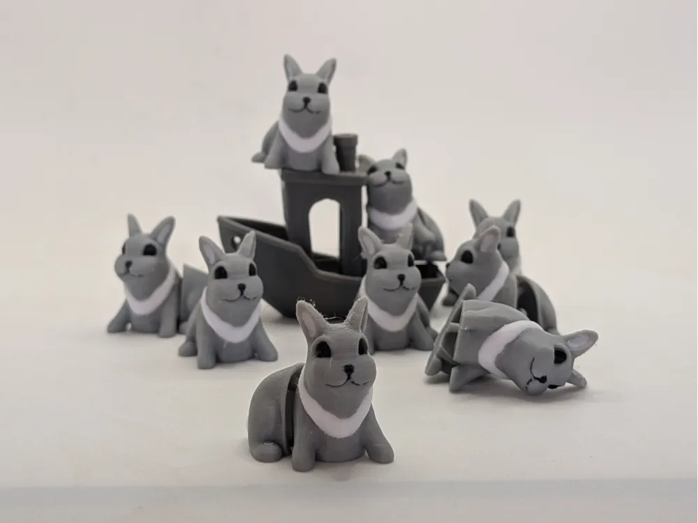 Articulated Rabbit - Free 3D Print Model - MakerWorld