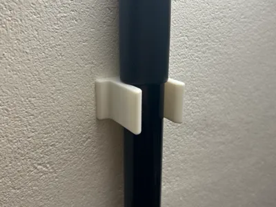 Broom Handle Wall Mount (Wandhalterung für Besen)