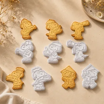 Cortador para modelado: Snoopy Cookie Cutter Set — vista de referencia 4