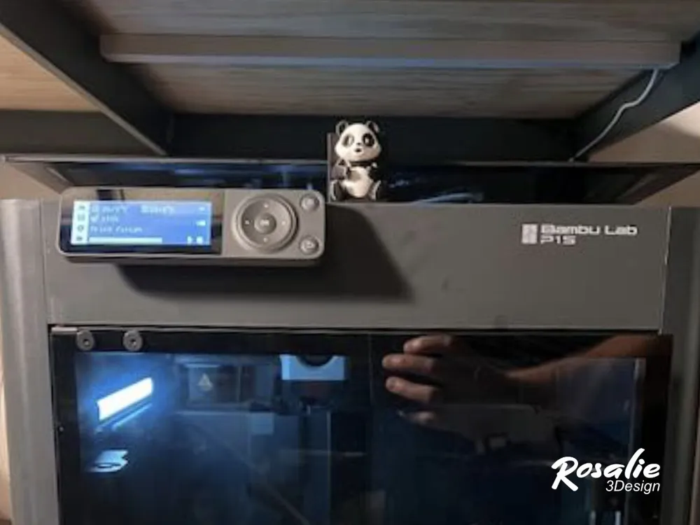 Panda Glass Top Riser for Bambu Lab X1C and P1S - Free 3D Print Model ...