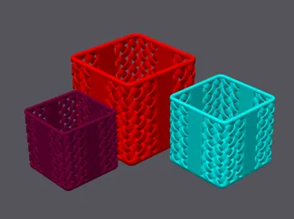 Square Fruit basket (UT007)