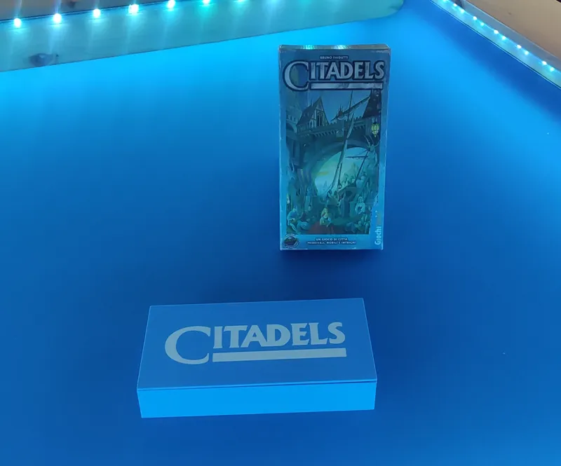 CITADELS board game insert organizer