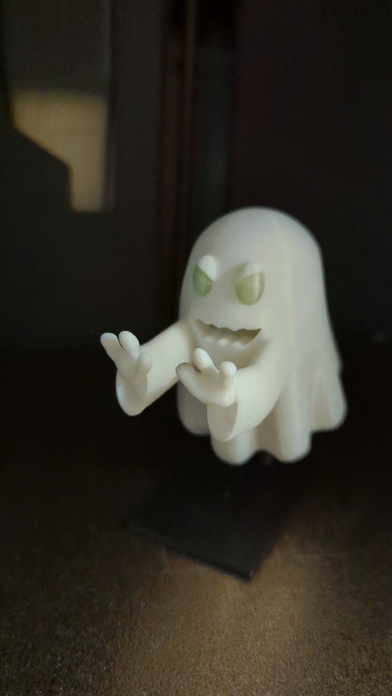 Fantôme en lévitation version 2
