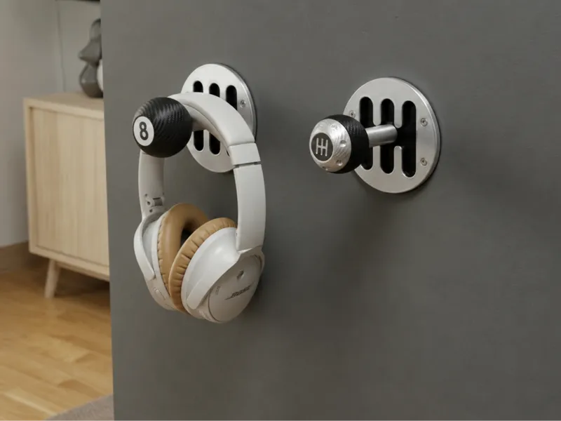 Gear shift wall hook